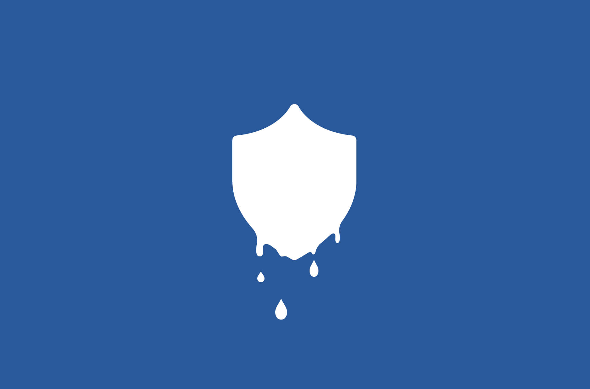 Shield dripping.