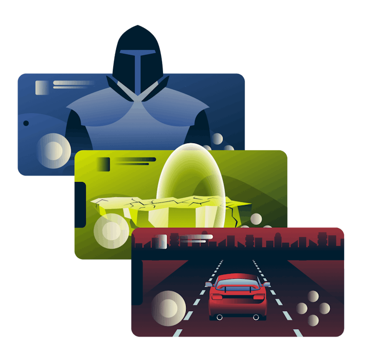 Various gaming consoles and devices.