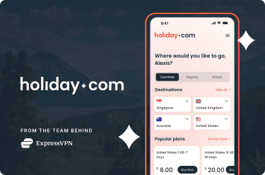 Présentation des eSIMs holiday.com