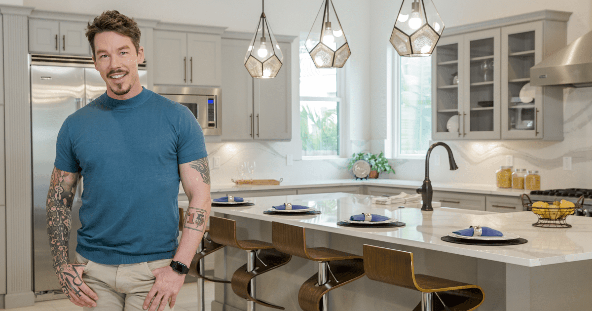 My Lottery Dream Home host, David Bromstad