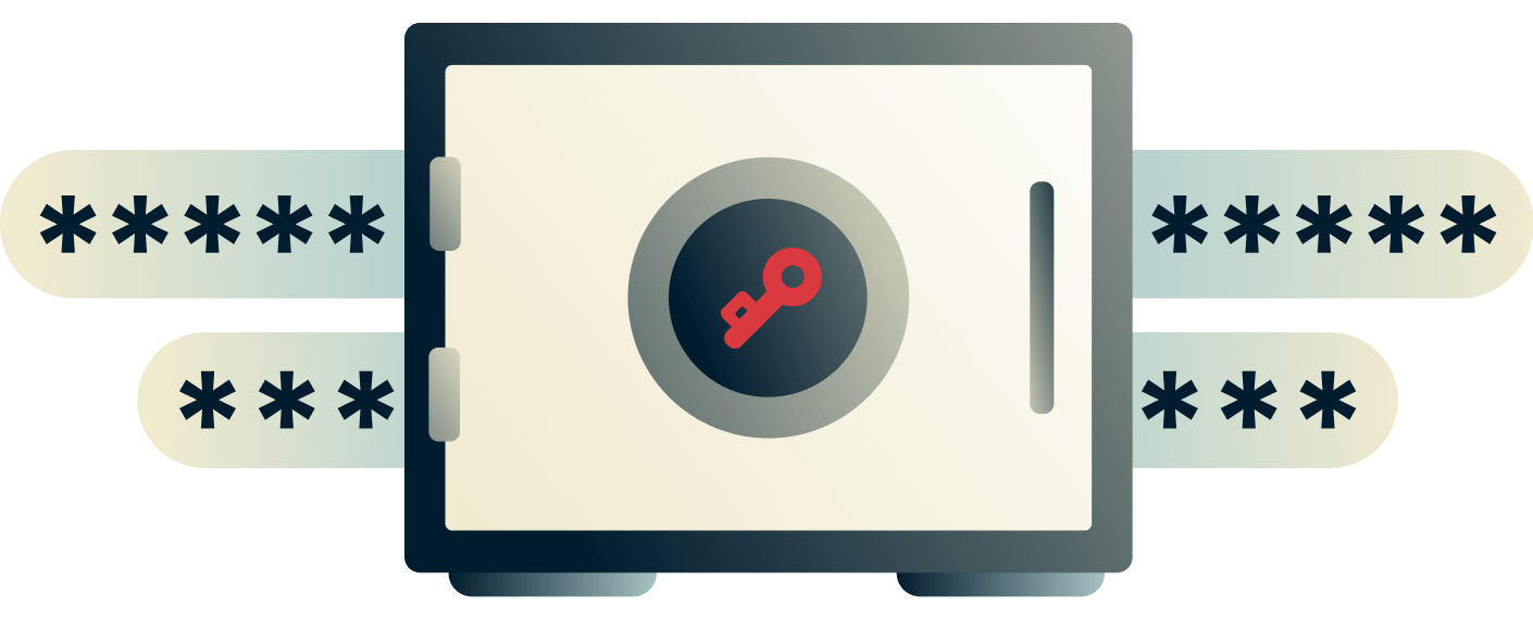 En adgangskodeadministrator fungerer som et online pengeskab til dine adgangskoder.